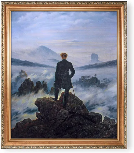 Miniatura 470 de A&T ARTWORK Campo de trigo con cipreses de Van Gogh Las reproducciones de arte clásico mundial, impresiones en lienzo giclée para decoración