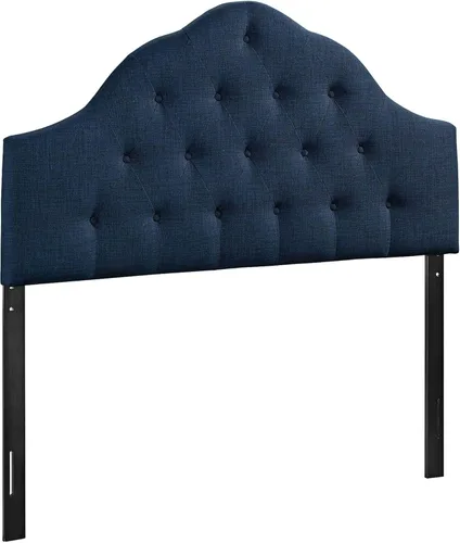 Miniatura 12 de Modway Sovereign Cabecero doble tapizado con botones, Madera Gris