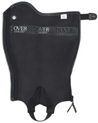 Miniatura 3 de Dover Saddlery Medias Chapas de cuero para mujer, Color Marrón, Tamaño Sm-Short