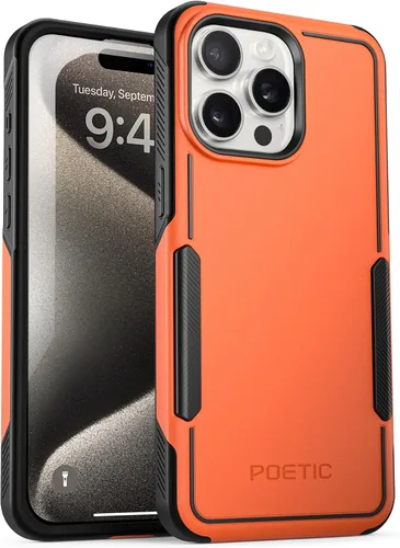 Miniatura 21 de Poetic Neon - Funda para iPhone 14 Pro Max, resistente de doble capa, delgada, a prueba de golpes, compatible con carga inalámbrica, antideslizante