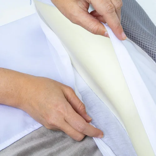 Miniatura 8 de Almohada para aliviar el dolor de cuello y hombros, almohada de contorno de espuma viscoelástica cervical, diseño ergonómico ortopédico que alinea