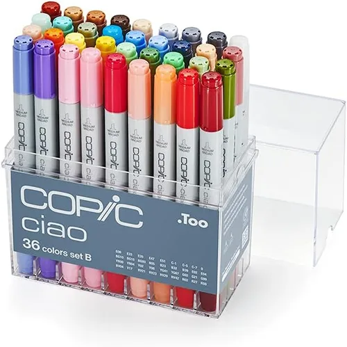 Miniatura 2 de Copic Marker I36B - Juego de marcadores Ciao B, 36 piezas Set B