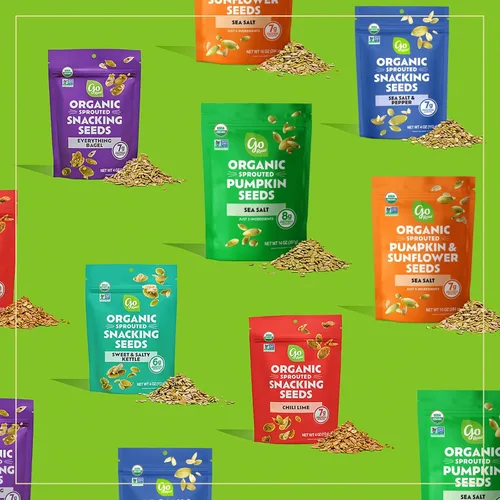 Miniatura 6 de Go Raw , Mezcla de semillas de calabaza germinada y girasol Keto Vegano Snacks sin gluten Orgánico Superalimento
