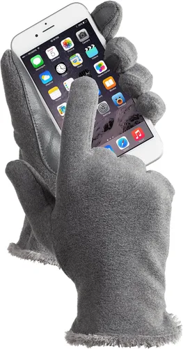 Miniatura 2 de isotoner Guantes de vellón elásticos para mujer con forro microluxe y tecnología Smart Touch