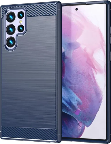 Miniatura 78 de Funda EUAGVQY para Samsung A70 Galaxy A70, Funda de Fibra de Carbono de TPU Blanda Antideslizante Duradera y Ligera, Funda Protectora para Samsung