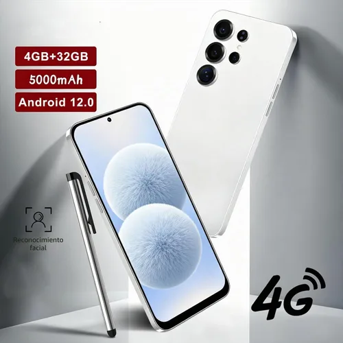 Miniatura 3 de Teléfono inteligente desbloqueado S25Ultra, teléfonos móviles Android 12.0, pantalla HD+ de 6.6'', 4 GB de RAM 32 GB ROM/256 GB SD, 4G Dual SIM Rosa