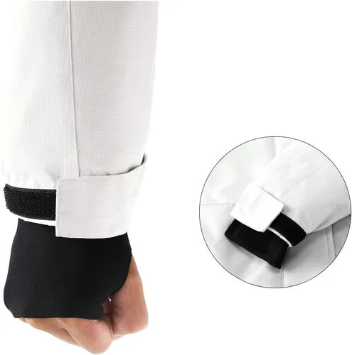 Miniatura 6 de Mden Chaqueta de esquí impermeable para mujer, resistente al viento, con aislamiento de forro polar