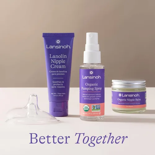 Miniatura 8 de Lansinoh Protectores de pezón de contacto para madres lactantes, protectores ultrafinos, suaves y flexibles de silicona de grado médico para pezones