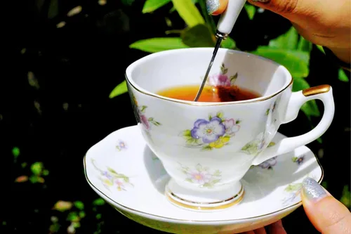 Miniatura 4 de Taza de Café de Porcelana Ósea Británica con Platillo y Cuchara para Latte Americano Tazas con Platillo Juego de Tazas de Té de Porcelana, Tazas