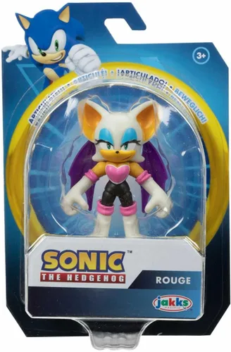 Miniatura 2 de Sonic the Hedgehog Figura Wave 10 de 2.5 pulgadas - Rojo