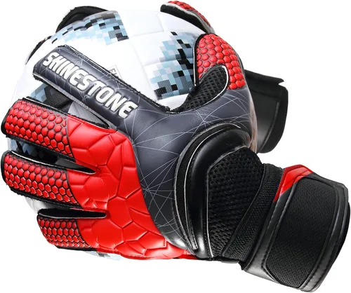Miniatura 2 de Pro-Level - Guantes de portero de fútbol con protectores de dedos profesionales y palmas de látex premium de 0.157 pulgadas, agarre y protección