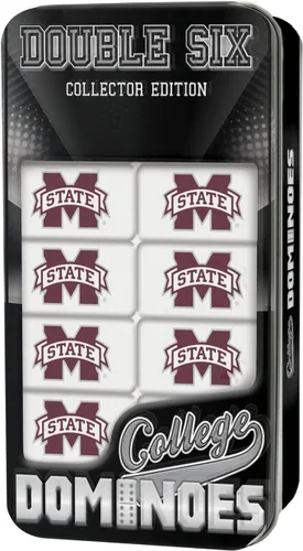 Miniatura 27 de MasterPieces Game Day - NCAA Alabama Crimson Tide - Juego de Dominó Doble Seis de 28 Piezas con Logo del Equipo