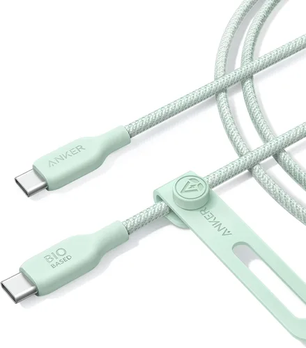 Miniatura 13 de Anker Cable USB C, cable de carga rápida tipo C bio-trenzado de 240 W para iPhone serie 17, MacBook Pro 2020, iPad Pro y más