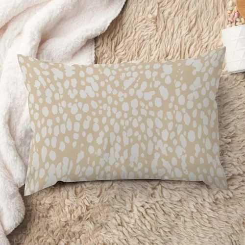 Miniatura 24 de ArogGeld Funda de almohada lumbar, estampado de guepardo verde, leopardo, estampado de leopardo, manchas de animales, almohada decorativa verde, A-17
