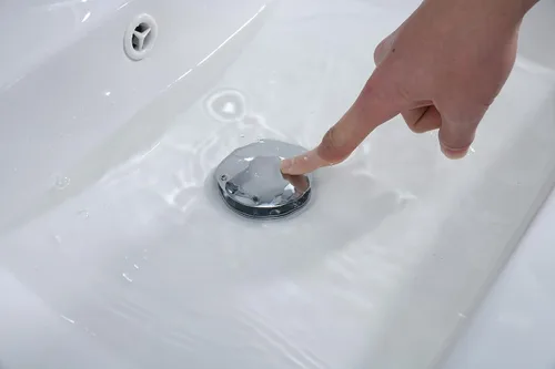 Miniatura 9 de Tapón universal para fregadero de baño, tapón de drenaje de fregadero de 1.1 a 1.5 pulgadas, colador de drenaje de lavabo desplegable tipo bala