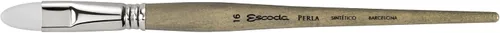 Miniatura 8 de Speedball Art Products 1430-10 Escoda Perla Series, 10, filamento sintético blanco Toray