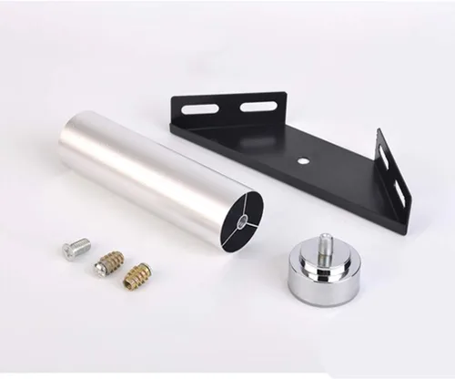 Miniatura 9 de Patas ajustables para cama de muebles, patas de repuesto de aleación de aluminio, patas de soporte de aleación de aluminio, conexión de código