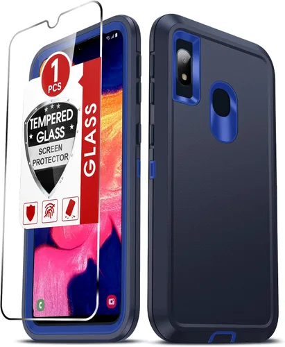 Miniatura 32 de LeYi Funda compatible con Samsumg Galaxy A05 4G: Galaxy A05 4G con resistente a los golpes, 3 en 1 de cuerpo completo, protección resistente