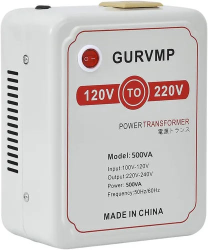 Convertidor elevador de 110 V/120 V a 220 V vatios con salida de 220 V para usar y electrodomésticos de China en Europa Cantidad (500 W)