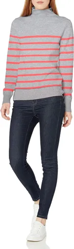 Miniatura 3 de Tienda Essentials Suéter de manga larga 100 algodón con cuello redondo para mujer