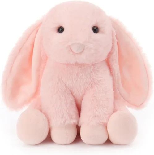 Miniatura 6 de Apricot Lamb Peluche de conejo crema para niños, juguetes de peluche suaves y lindos para bebés niñas y niños, 6 pulgadas