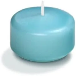 Miniatura 80 de yummi Caja de 18 velas flotantes color rojo rubí de 3 pulgadas
