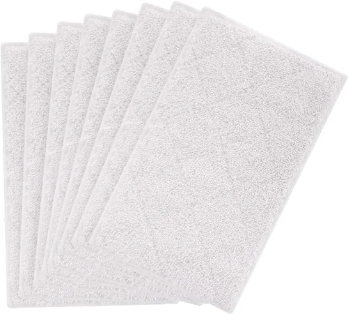 isinlive Paquete de 8 almohadillas de limpieza de repuesto compatibles con OApier S5 y Light n Easy Steam Mop Pads S3101 S7326 S3601 7688ANB 7688ANW
