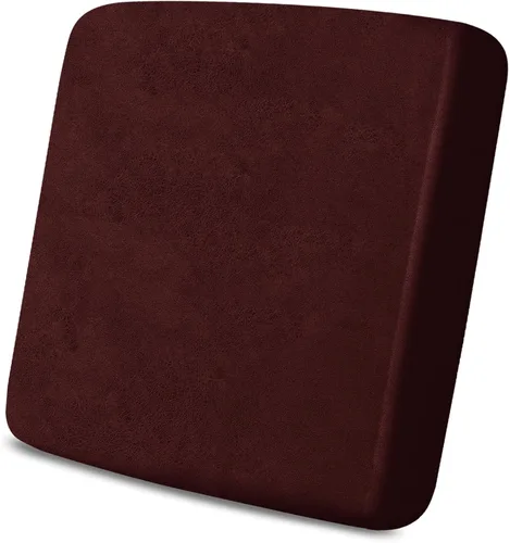 Miniatura 77 de Fundas de cojín tipo cuero para sofá, juego de fundas protectoras de muebles para sillón seccional, sofá biplaza de tela de elastano elástica