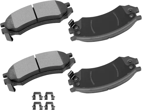 Miniatura 34 de cciyu Juego de pastillas de freno de cerámica delanteras y traseras D946 D683, 8 piezas para BMW 330Ci 2001-2005 para BMW 330i 2001-2005 para BMW