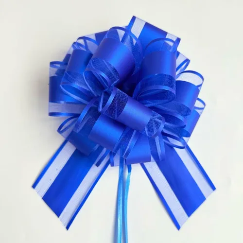 Miniatura 8 de 6 piezas de lazos de tirar, lazo de regalo verde frijol, 6 pulgadas, Navidad, fiesta, regalo de cumpleaños, boda, lazos de cinta para envolver cajas