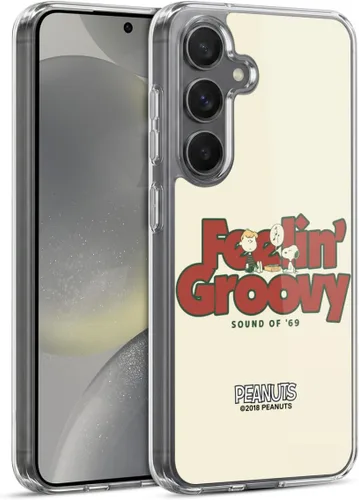 Miniatura 257 de Head Case Designs Funda de gel Woodstock 50th con licencia oficial de Peanuts Snoopy Guitar 1969 [protección de grado militar] compatible