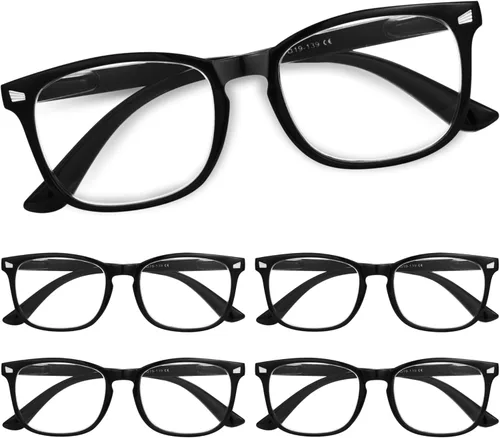 Miniatura 11 de CCVOO 2.5 Lentes de lectura para mujer, gafas de lectura, lentes de lectura de luz azul para mujer, gafas de lectura *Mezcla C1