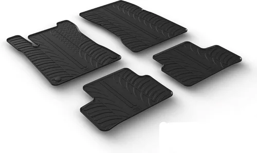 Miniatura 21 de Gledring USA - Tapetes de carga de goma personalizados para todo tipo de clima, diseñados para Mercedes Benz GLC X253 2016-2022, no se requiere