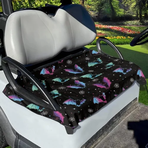 Miniatura 48 de Fundas de asiento de carrito de golf, toalla de manta de asiento de carrito de golf, cubierta de asiento de carrito de golf para asientos de 2