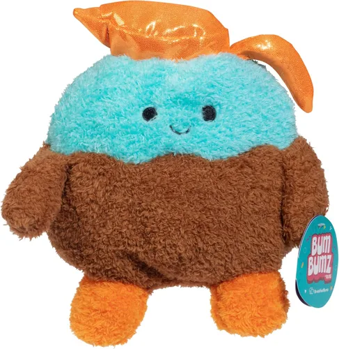 BumBumz Cafetera Grande de 7.5 Pulgadas Peluche Sensorial con Peso - Con Licencia Oficial - Juguete de Animal de Peluche Suave, Esponjoso, Lindo de