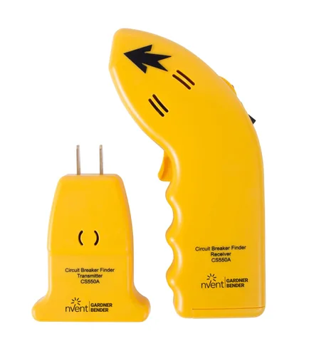 Sperry Instrumentos CS550A localizador de disyuntor de circuito, ubicación rápida de circuitos de CA/fusibles, LED visual, transmisor estilo enchufe