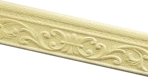 Miniatura 10 de Moldura de espuma flexible de 7.5 pies, despegar y pegar, borde de pared de espuma 3D, línea de cintura, borde de papel tapiz, fácil de aplicar