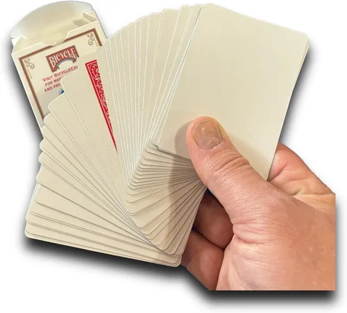Miniatura 20 de Ilusiones de cartas para magos principiantes a profesionales: aparición, teletransporte, transformando milagros (Baraja Svengali azul)