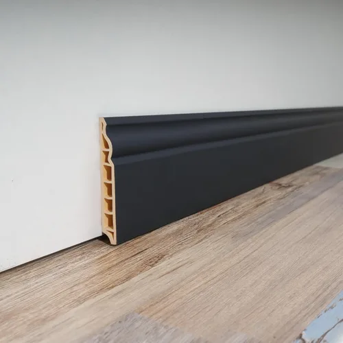 Art3d Moldura para zócalo de pared, paquete de 8 unidades de 56 x 3.2 pulgadas, zócalo de poliestireno de alto impacto, instalado con pegamento,