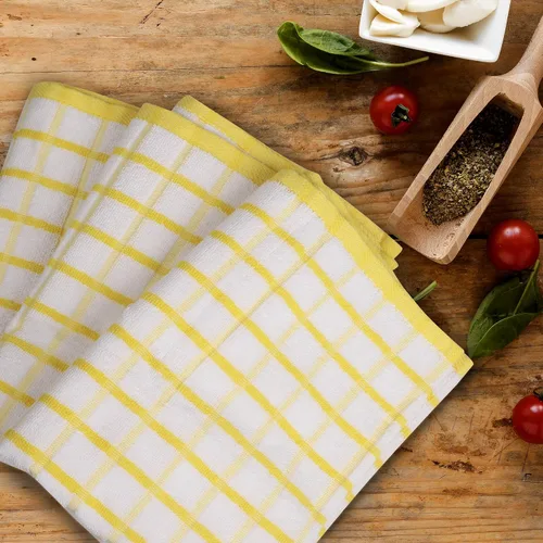 Miniatura 109 de Urban Villa Toallas de cocina 100% algodón para cocina (juego de 6) 20"x30" toallas de cocina altamente absorbentes, juego de ropa de cocina