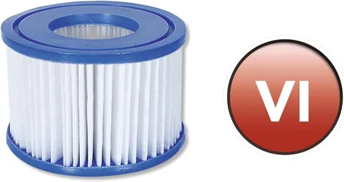Miniatura 3 de Bestway 90352E-BW - Cartuchos de repuesto para bomba de filtro ligero tipo VI para balnearios inflables SaluSpa (paquete de 4)