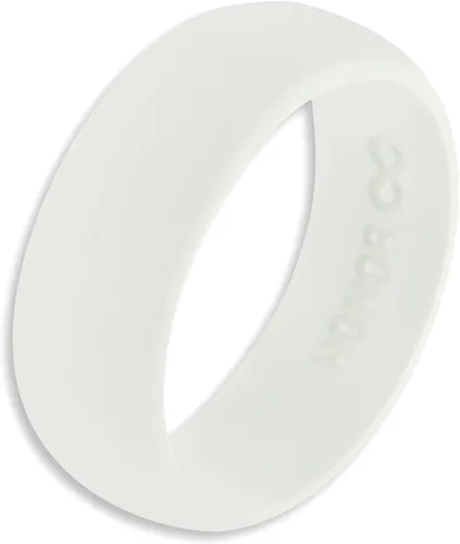 Miniatura 13 de Anillo de Eternidad Honor Anillo de Silicona para Hombre Banda de Boda