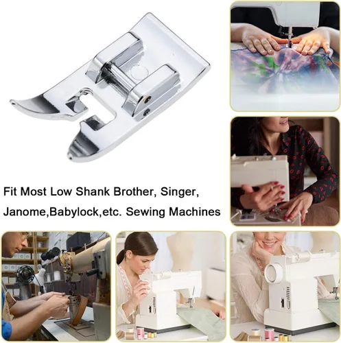 Miniatura 5 de Prensatelas Zig Zag, prensatelas de puntada recta, universal, de uso general, zigzag, a presión, para cantante, hermano, Janome, Kenmore, Babylock