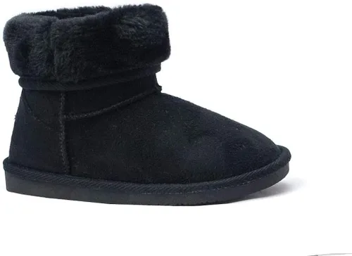 Miniatura 2 de REDVOLUTION Botas de nieve clásicas para niños, botas de piel sintética para exteriores (niños grandes)