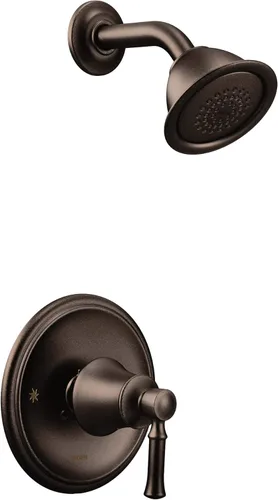 Moen Dartmoor T2182ORB - Kit de moldura de grifo de baño Posi-Temp de bronce aceitado