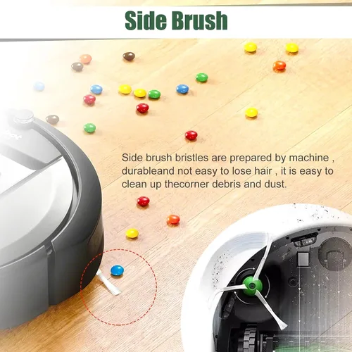 Miniatura 5 de Piezas de repuesto Cepillos de rodillo para iRobot Roomba i&&J Series E5 E6 i1 i1+ i7 i7+ i7 i7 Plus i6 i6+ i3 i3+ i4 i4+ i8 i8 j7 j7+ Accesorios