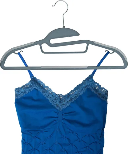 Miniatura 6 de Simplify Paquete de 24 ganchos definitivos Protector de collar en forma de S Ultrafino Antideslizante Barra de accesorios Cinturones