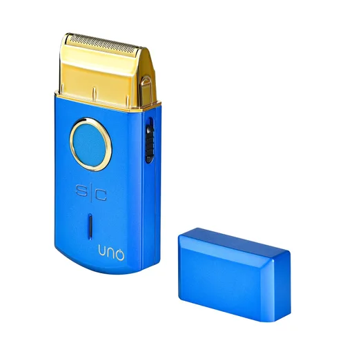 Miniatura 5 de StyleCraft Uno Cordless Single Foil Shaver, Mini Travel Size, Portable, Gold Titanium Premium Head, Turbocharged Motor