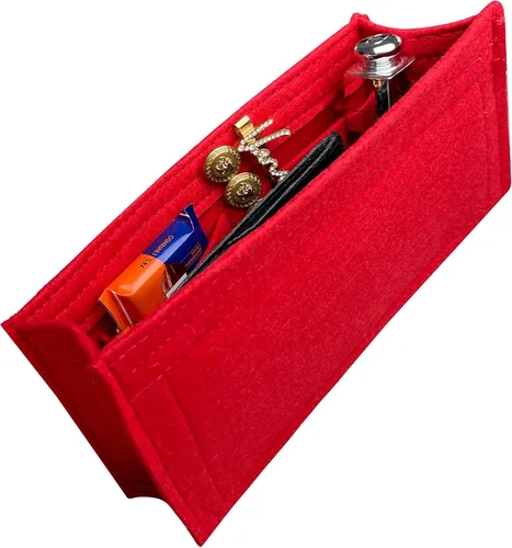 Miniatura 6 de Divitize Premium Purse Organizer for Sunset Medium Bag Organizer Insert, Large Sunset Bag Insert, FULL Set of 2 Inserts Handmade 2mm Premium Felt
