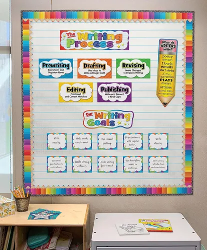 Miniatura 10 de Teacher Created Resources Composición Borde recto (TCR3942)